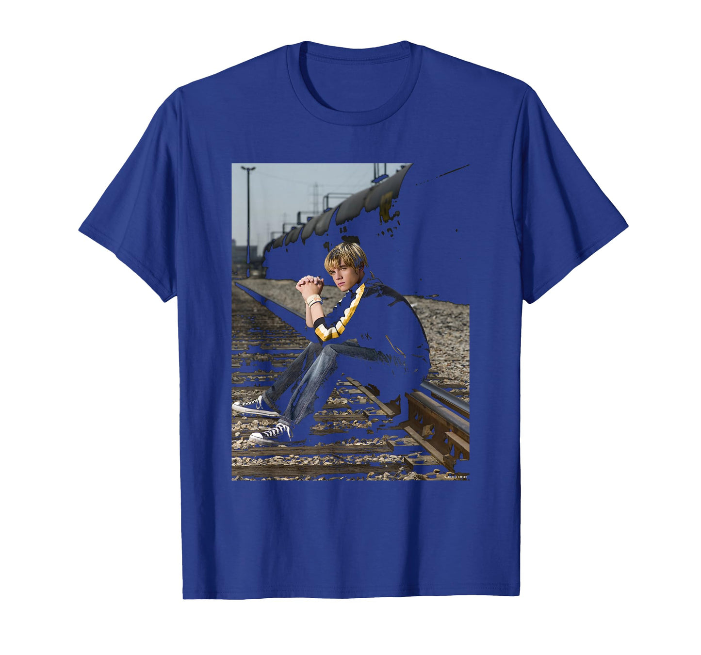 Jesse McCartney Beautiful Soul Singer by Michael Grecco T-Shirt