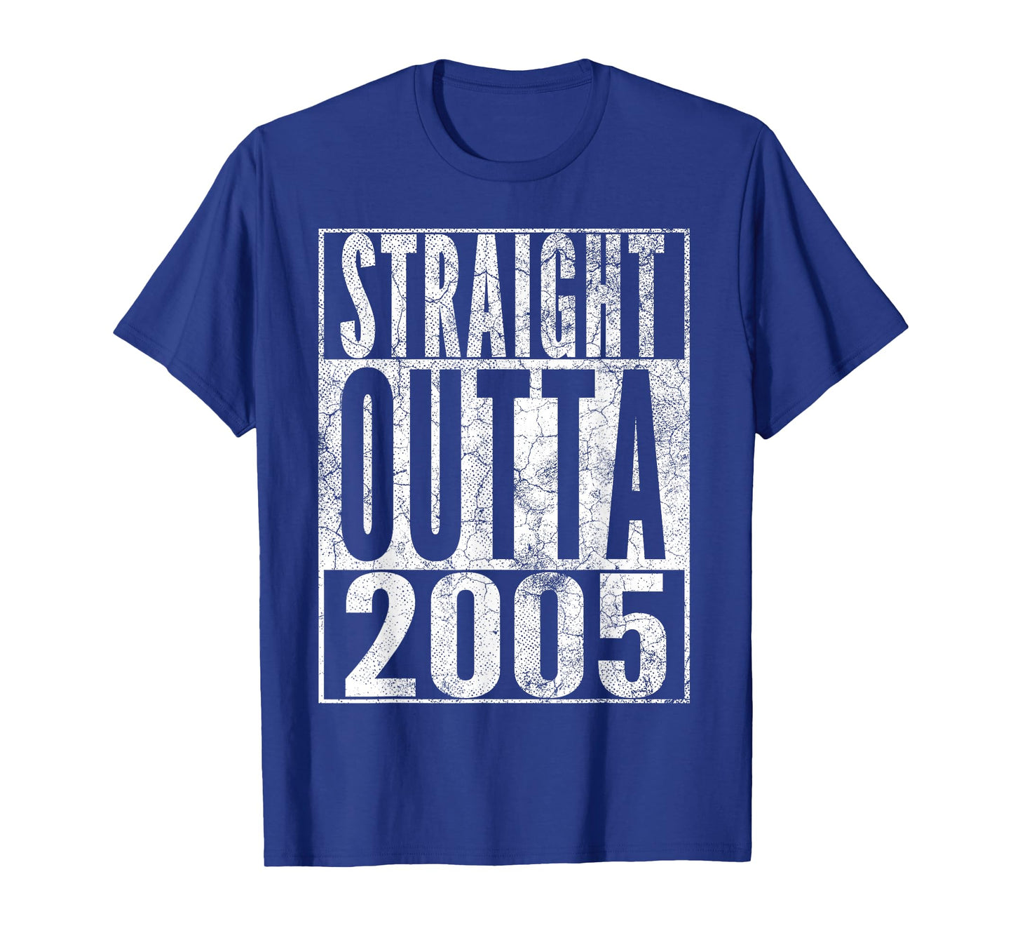 Vintage 2005 21st Birthday 21 Years Old Retro Men Women T-Shirt