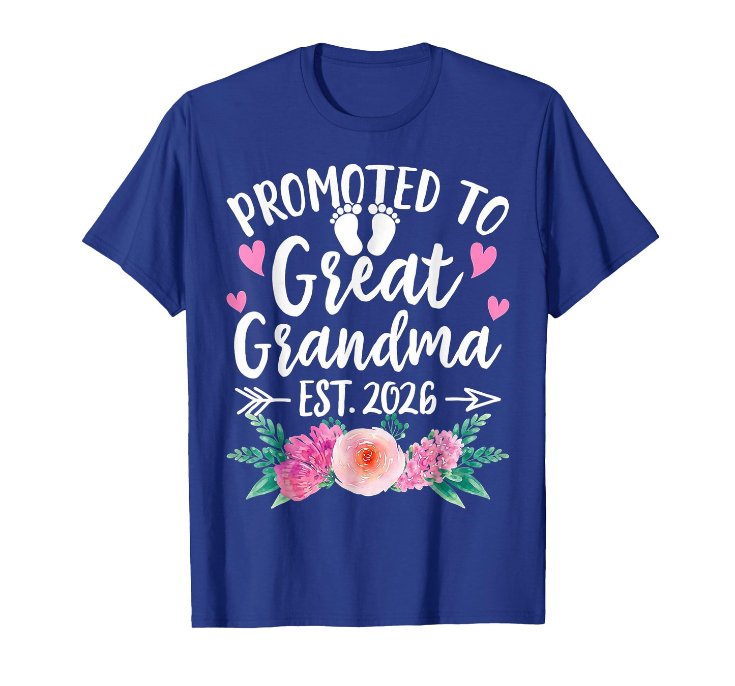 Promoted to Great Grandma 2026 T-Shirt