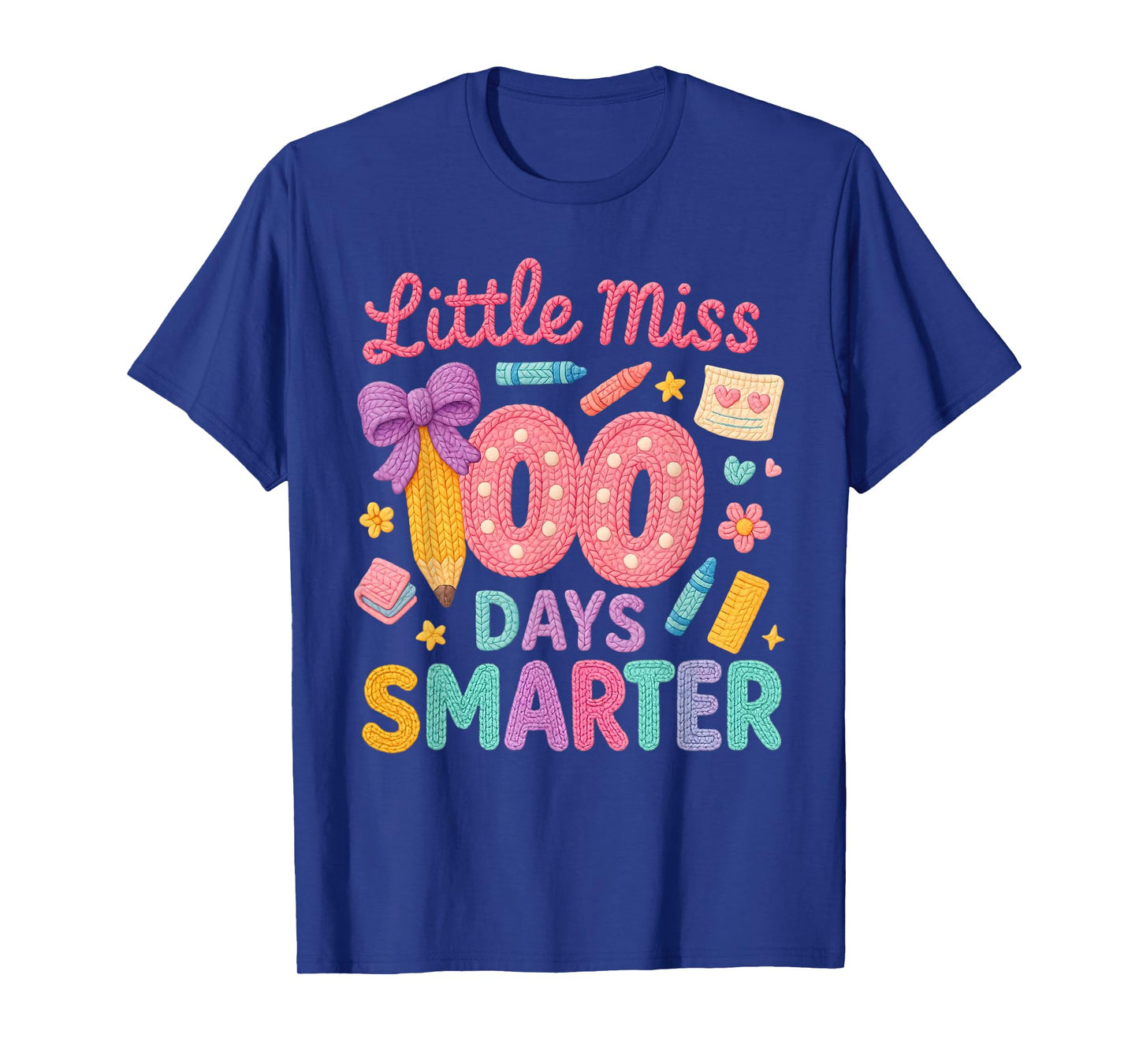 Funny 100 Days of School Teacher Student Kids 100th Day T-Shirt