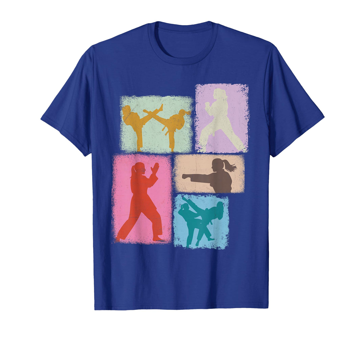 Taekwondo Practitioner Collage Women Kids Coach Youth Girl T-Shirt