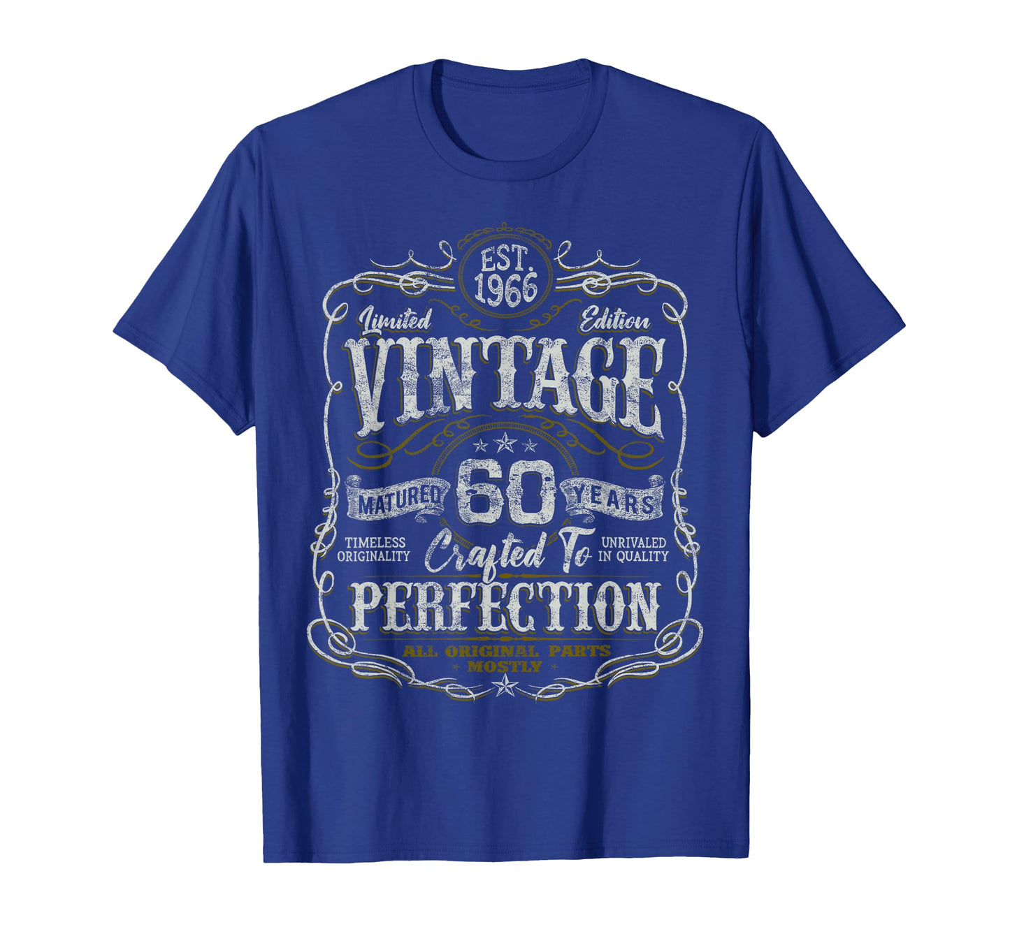 Vintage 1966 Limited Edition Shirt 60 Year Old 60th Birthday T-Shirt