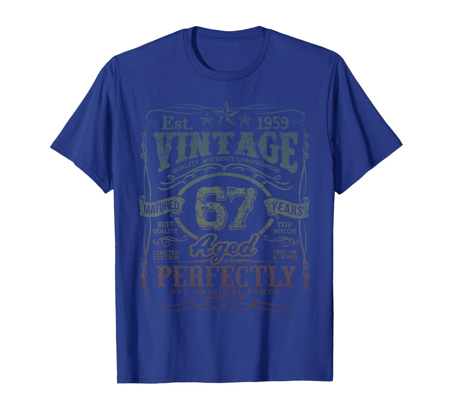 Vintage 1959 Limited Edition Shirt 67 Year Old 67th Birthday T-Shirt