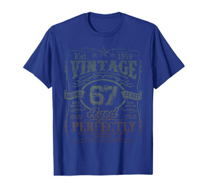Vintage 1959 Limited Edition Shirt 67 Year Old 67th Birthday T-Shirt