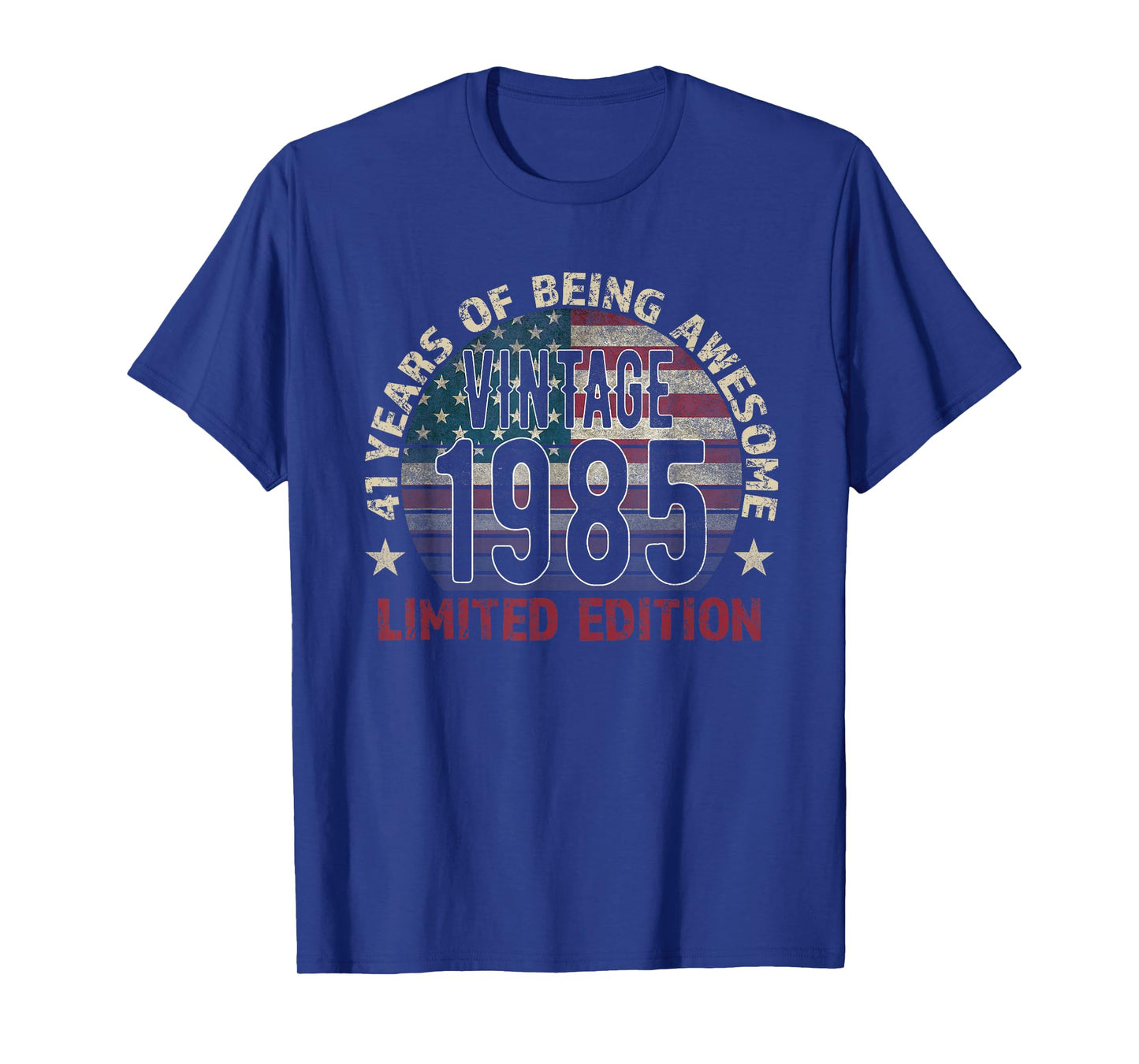 41th Birthday Gift Men Vintage Born 1985 Turning 41 Year Old T-Shirt