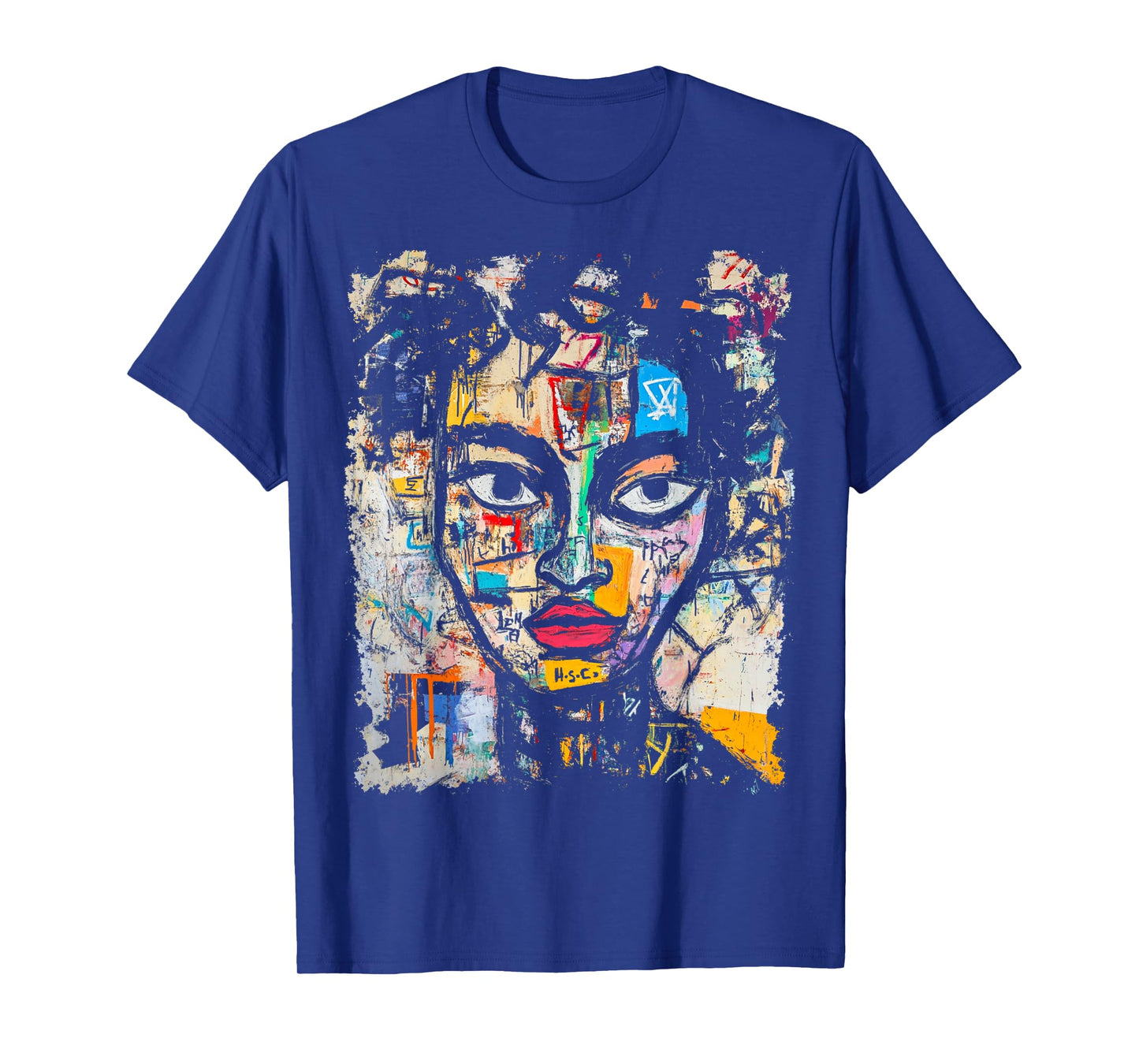 Pop Art Style Men's Women's 90s Abstract Graffiti T-Shirt