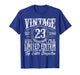 23 Year Old Gifts Vintage 2003 Limited Edition 23rd Birthday T-Shirt
