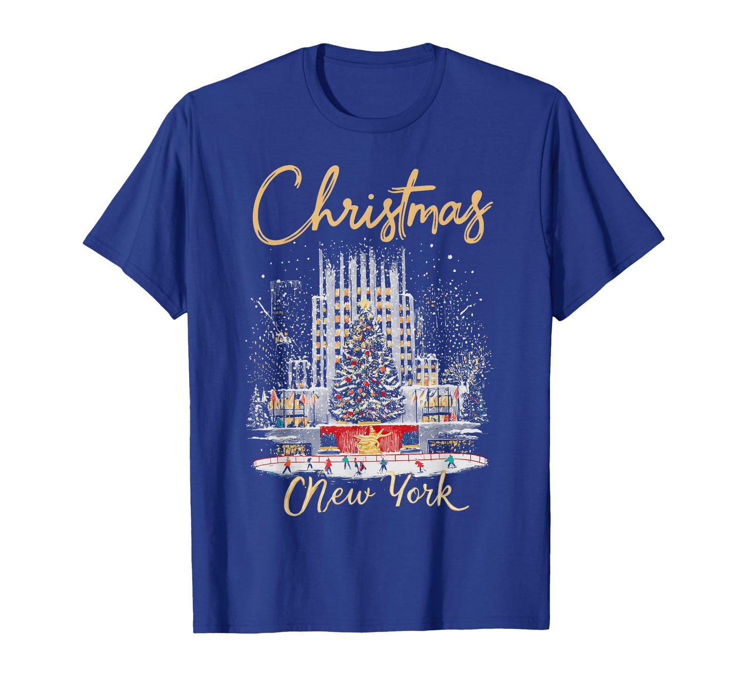 New York NY Christmas Girl Trip Matching T-Shirt