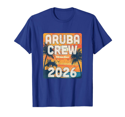 Aruba Crew 2026 Vacation Matching Group Travelers Trip T-Shirt