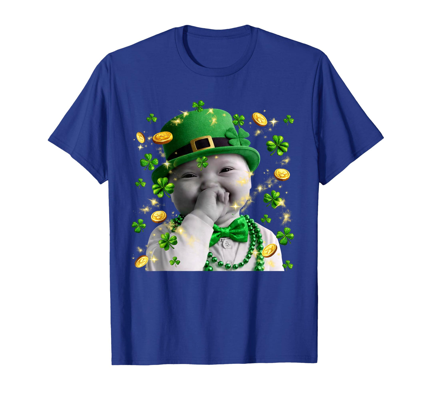 Funny Niche Ai Baby Meme St Patricks Day Party T-Shirt