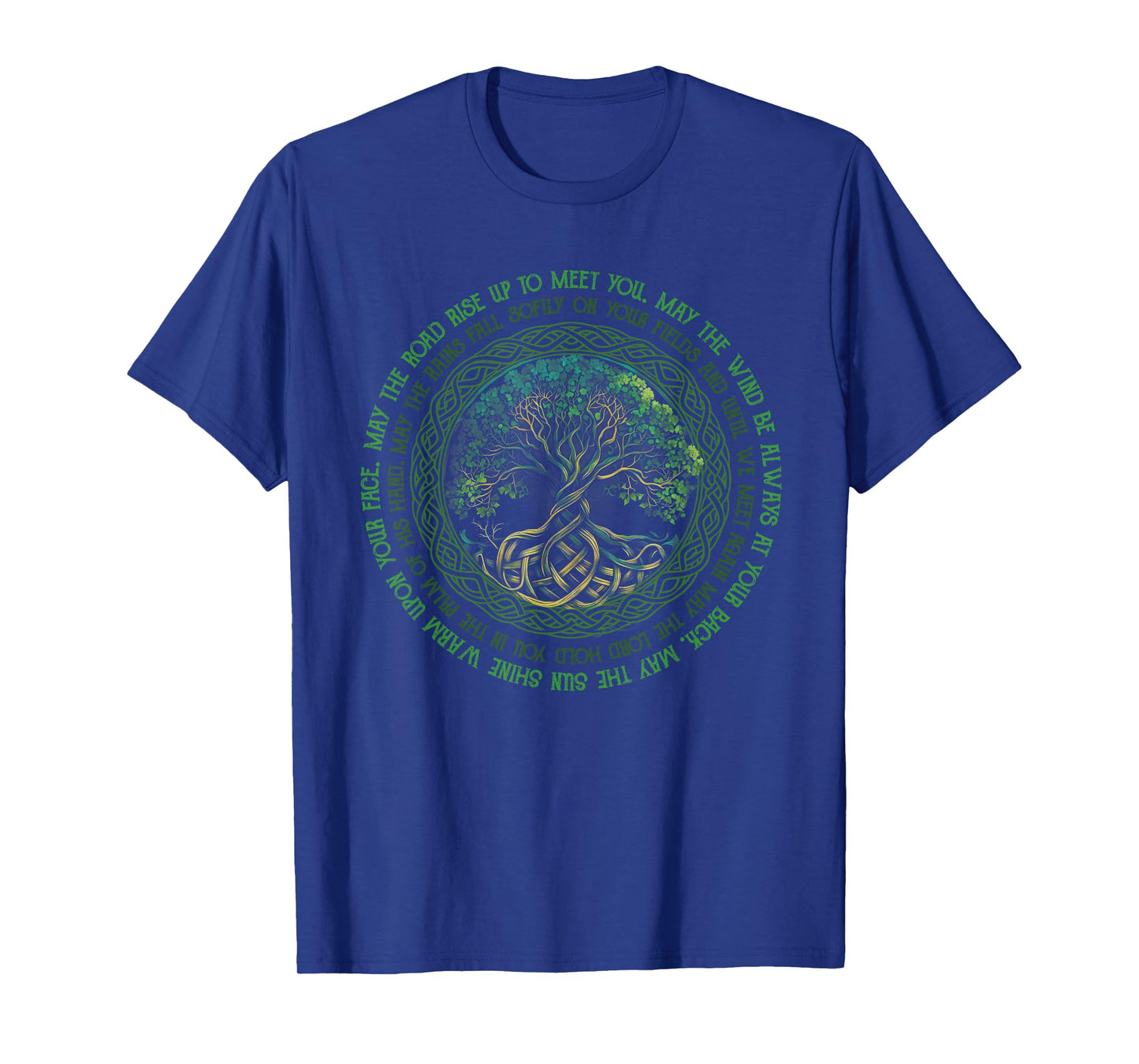 Irish Blessing Celtic Knot & Tree of Life Irish Ireland T-Shirt