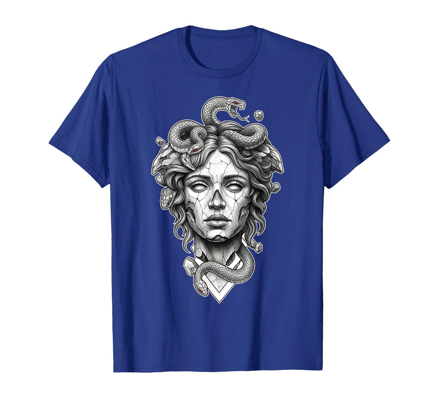 Medusa Goddess Snake Statue T-Shirt