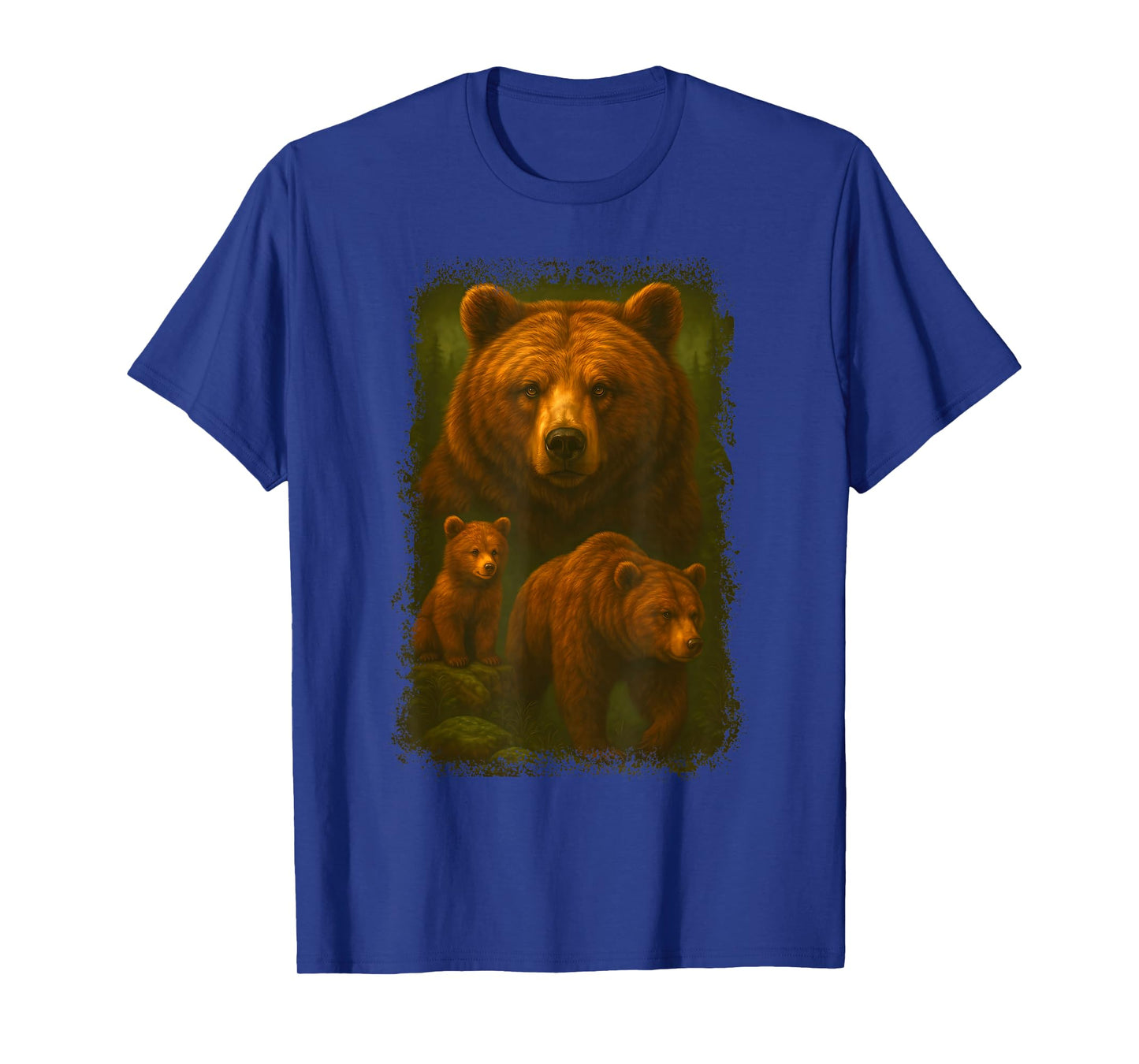 Vintage Bear 90s Graphic | Retro Hunter Nature Wildlife Art T-Shirt