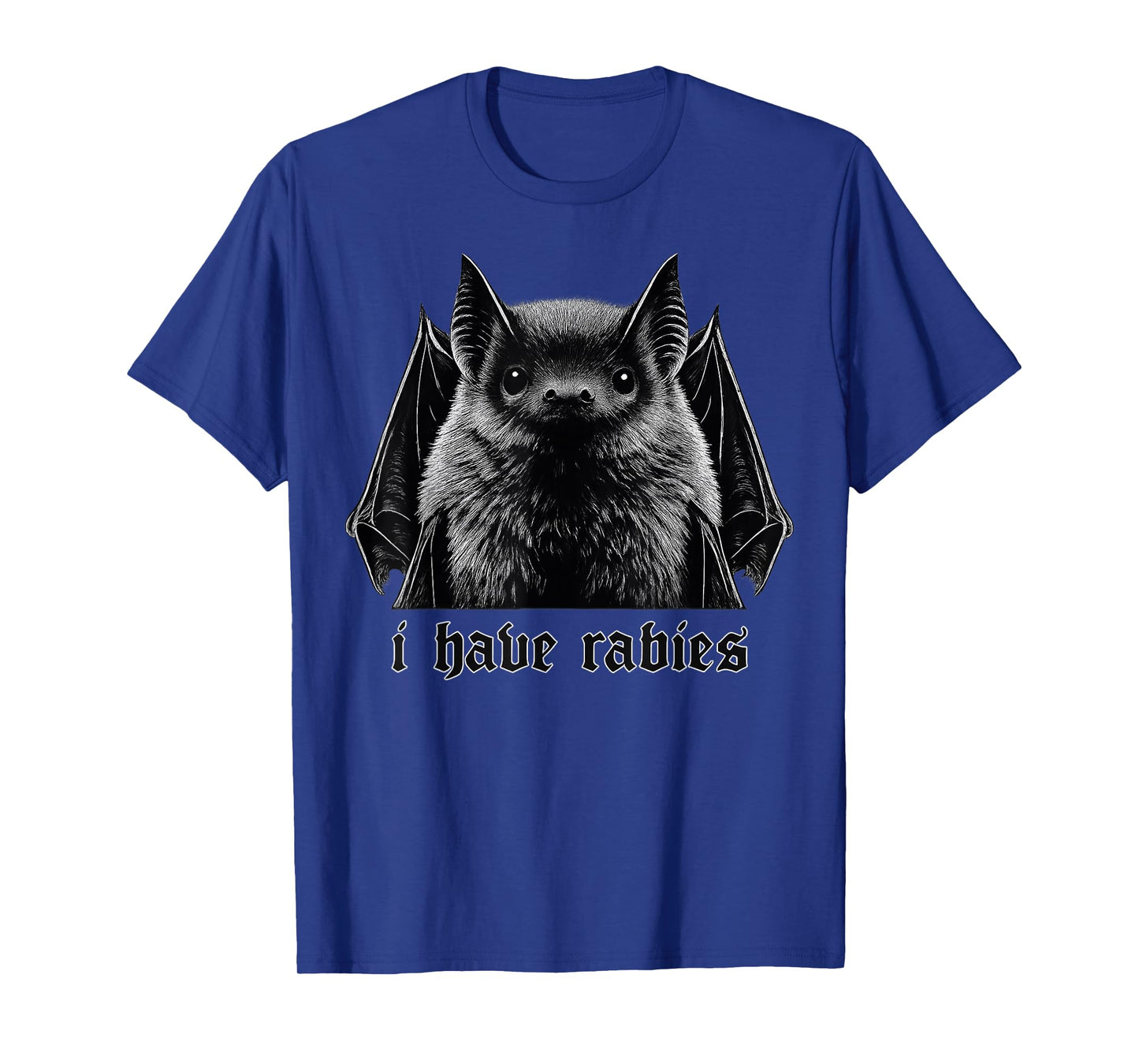 Vintage I Have Rabies Bat Funny Meme Quotes T-Shirt