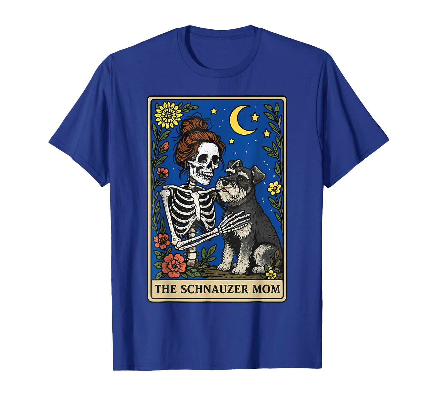 The Schnauzer Mom Tarot Card T-Shirt