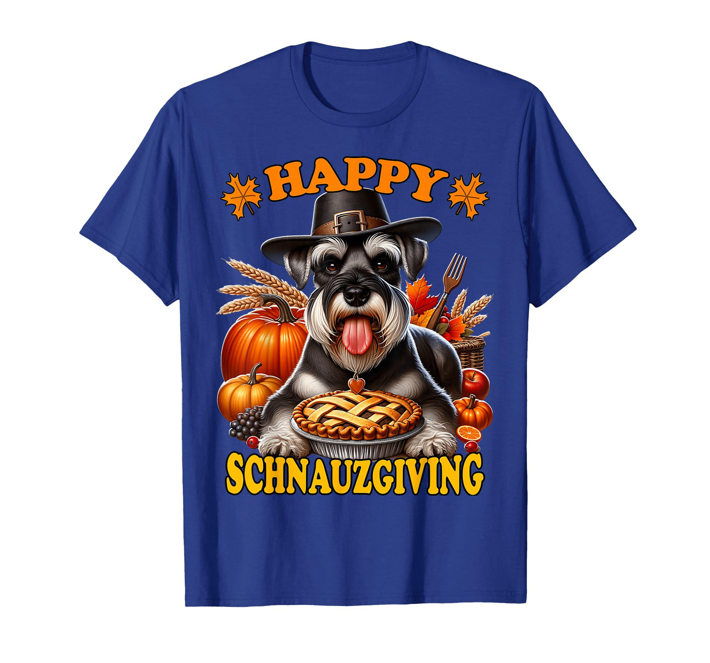 Thanksgiving Schnauzer T-Shirt