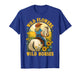Retro Southern Sunset Cowgirl Wild Flowers Wild Horses T-Shirt