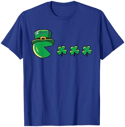 Gamer St Patricks Day Shamrock Gaming for Men Boys Kids T-Shirt