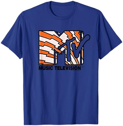 MTV Retro Pop Art Music Television Logo T-Shirt - T-Shirt | Royal