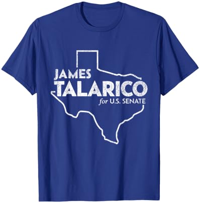 James Talarico for Texas Senate 2026 T-Shirt - T-Shirt | Royal