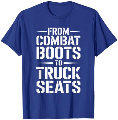 18 Wheeler Trucker Life Diesel Long Haul T-Shirt - T-Shirt | Royal