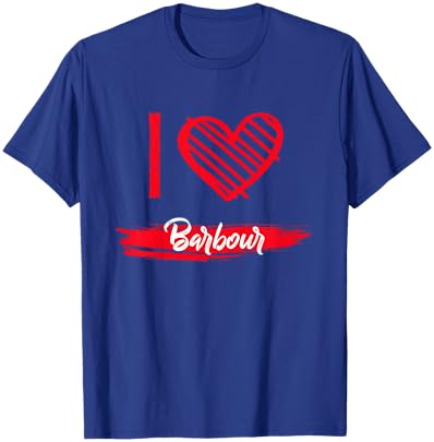 I Love Barbour County I Heart Barbour T-Shirt - T-Shirt | Royal