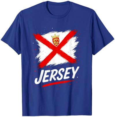 Jersey Flag Bailiwick of Jersey Pride T-Shirt - T-Shirt | Royal