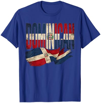 Dominican Republic Flag RD Republica Dominicana Proud T-Shirt - T-Shirt | Royal