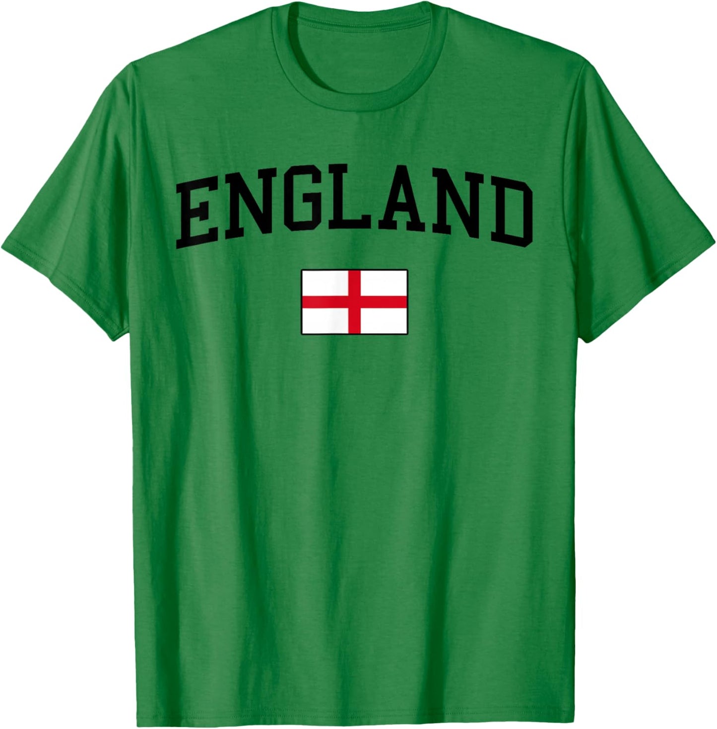 English Flag Men Women Kids England T-Shirt - T-Shirt | Irish Green