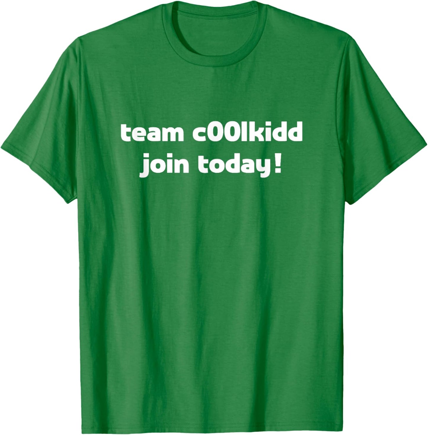 Team C00lkidd Join Today CoolKidd C00lkid CoolKid Video Game T-Shirt - T-Shirt | Irish Green