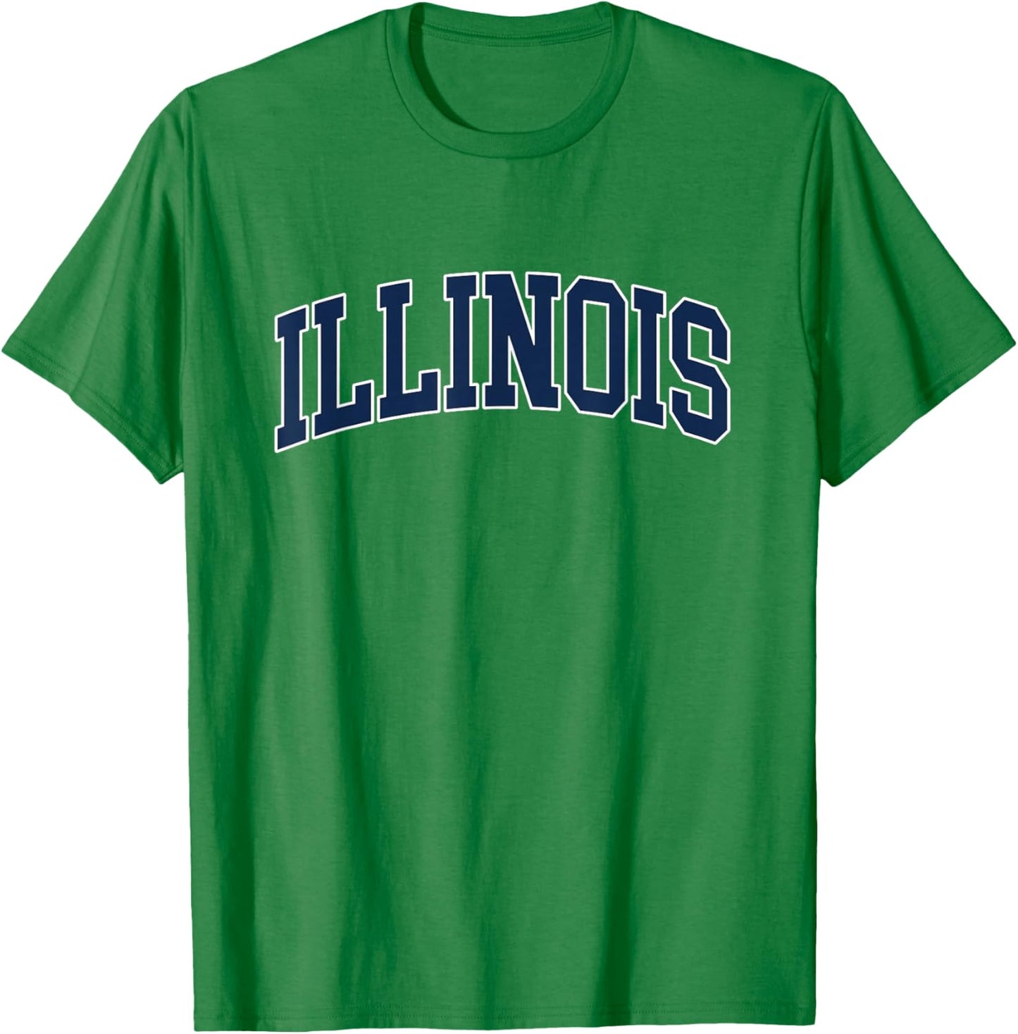 Illinois - Throwback Design - Classic T-Shirt - T-Shirt | Irish Green