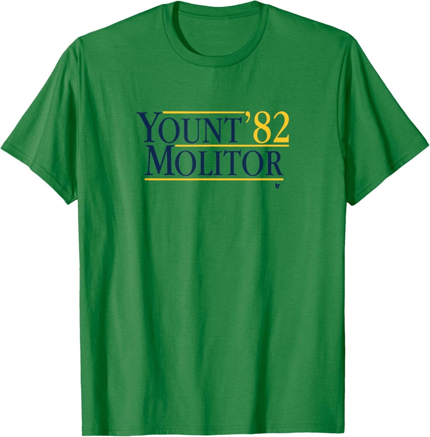 Yount-Molitor '82 - Milwaukee Baseball T-Shirt - T-Shirt | Irish Green