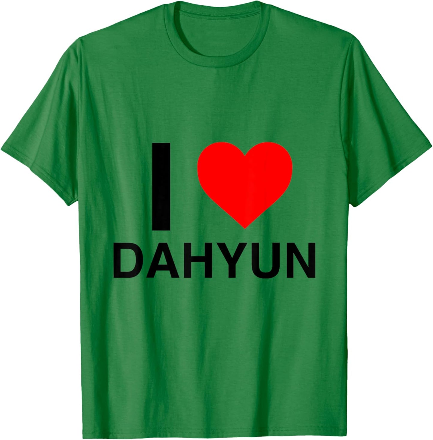 I Heart Dahyun T-Shirt - T-Shirt | Irish Green