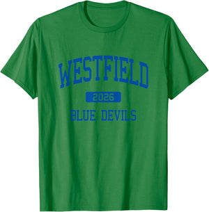 Westfield High School Class of 2026 Westfield NJ T-Shirt - T-Shirt | Irish Green
