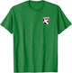 Lewis University Flyers Primary Left Chest T-Shirt - T-Shirt | Irish Green