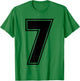 6 7 Seven Couples Costume Funny Meme T-Shirt - T-Shirt | Irish Green