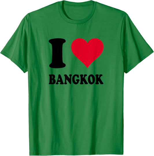 I Love Bangkok T-Shirt - T-Shirt | Irish Green