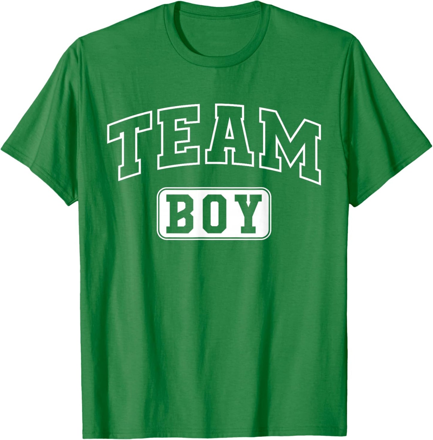 Team Boy Funny Gender Reveal Party Baby Shower T-Shirt - T-Shirt | Irish Green