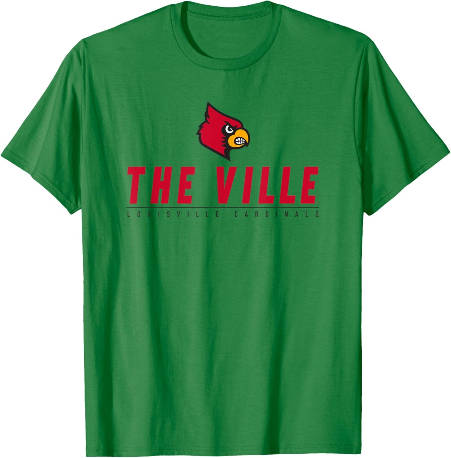 University of Louisville Cardinals School Spirit T-Shirt - T-Shirt | Irish Green