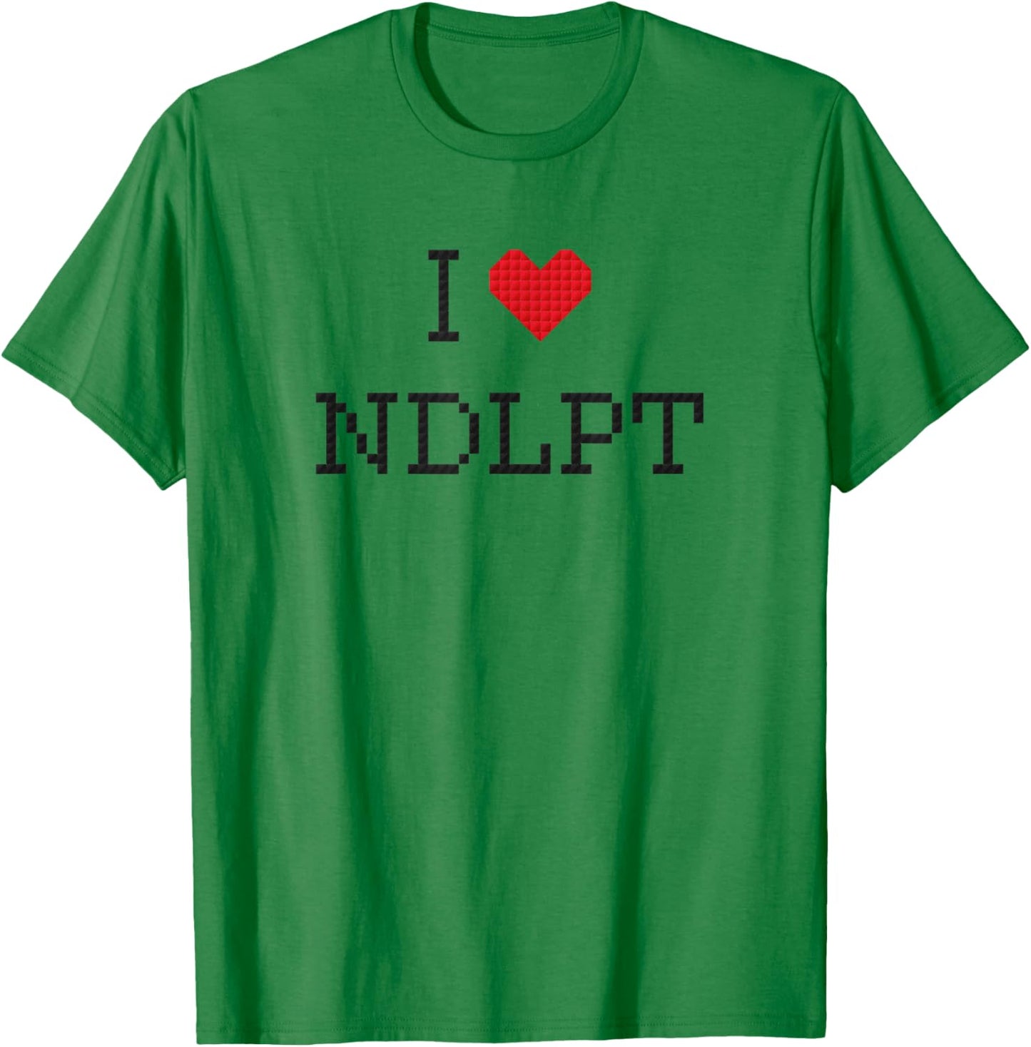 I Heart Love Needlepoint T-Shirt - T-Shirt | Irish Green