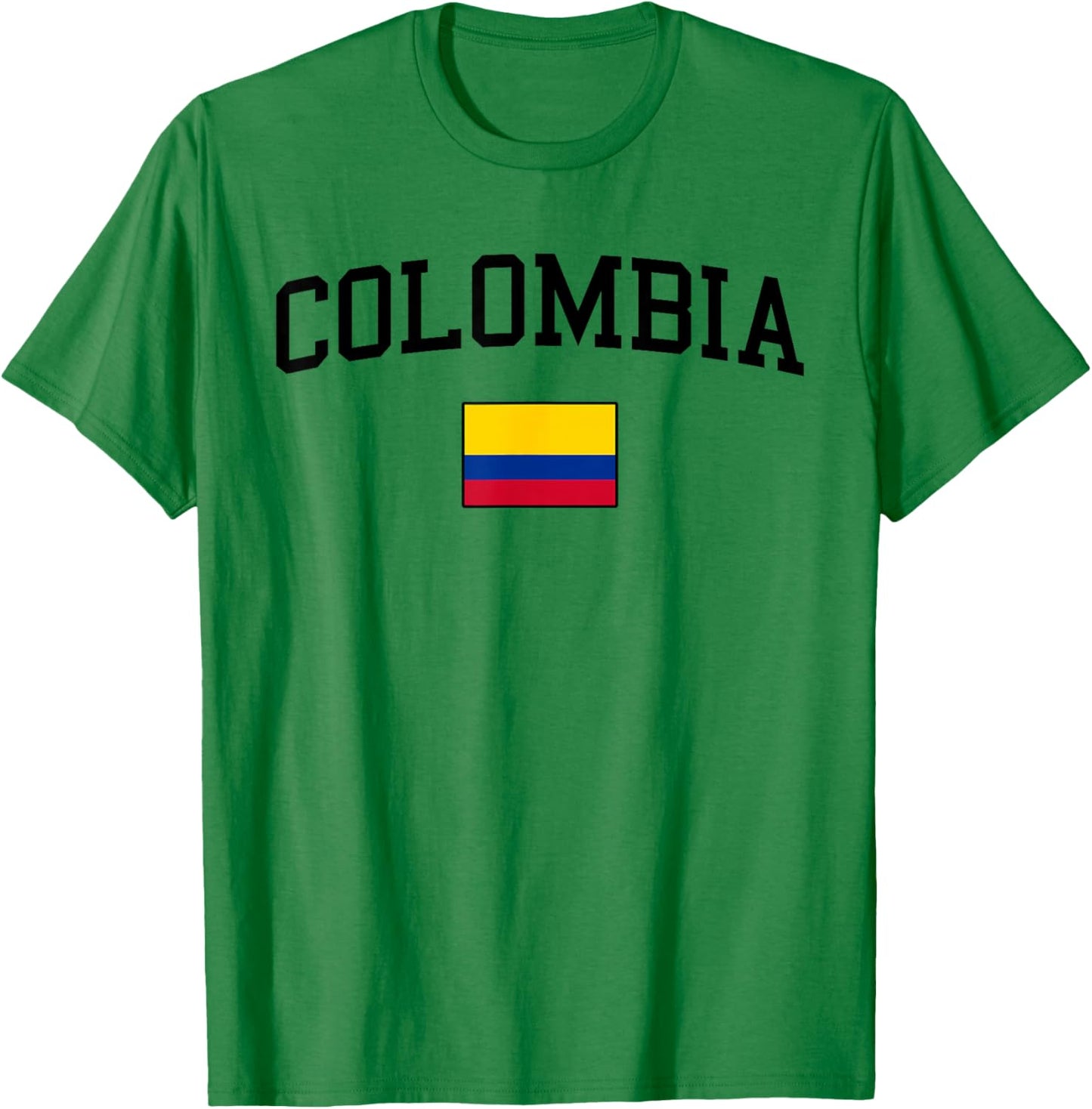 Colombian Flag Men Women Kids Colombia T-Shirt - T-Shirt | Irish Green