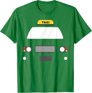 Pretend I'm a Taxi Car Halloween Costume Funny T-Shirt - T-Shirt | Irish Green