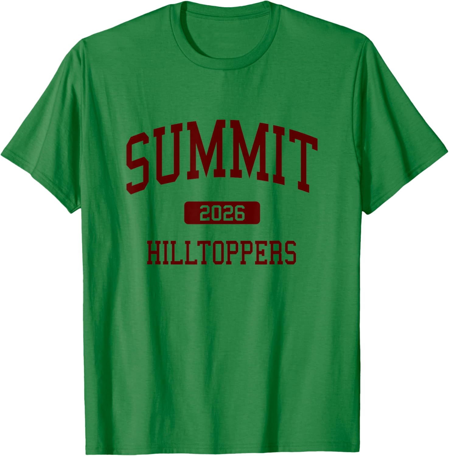 Summit High School Class of 2026 Summit NJ T-Shirt - T-Shirt | Irish Green