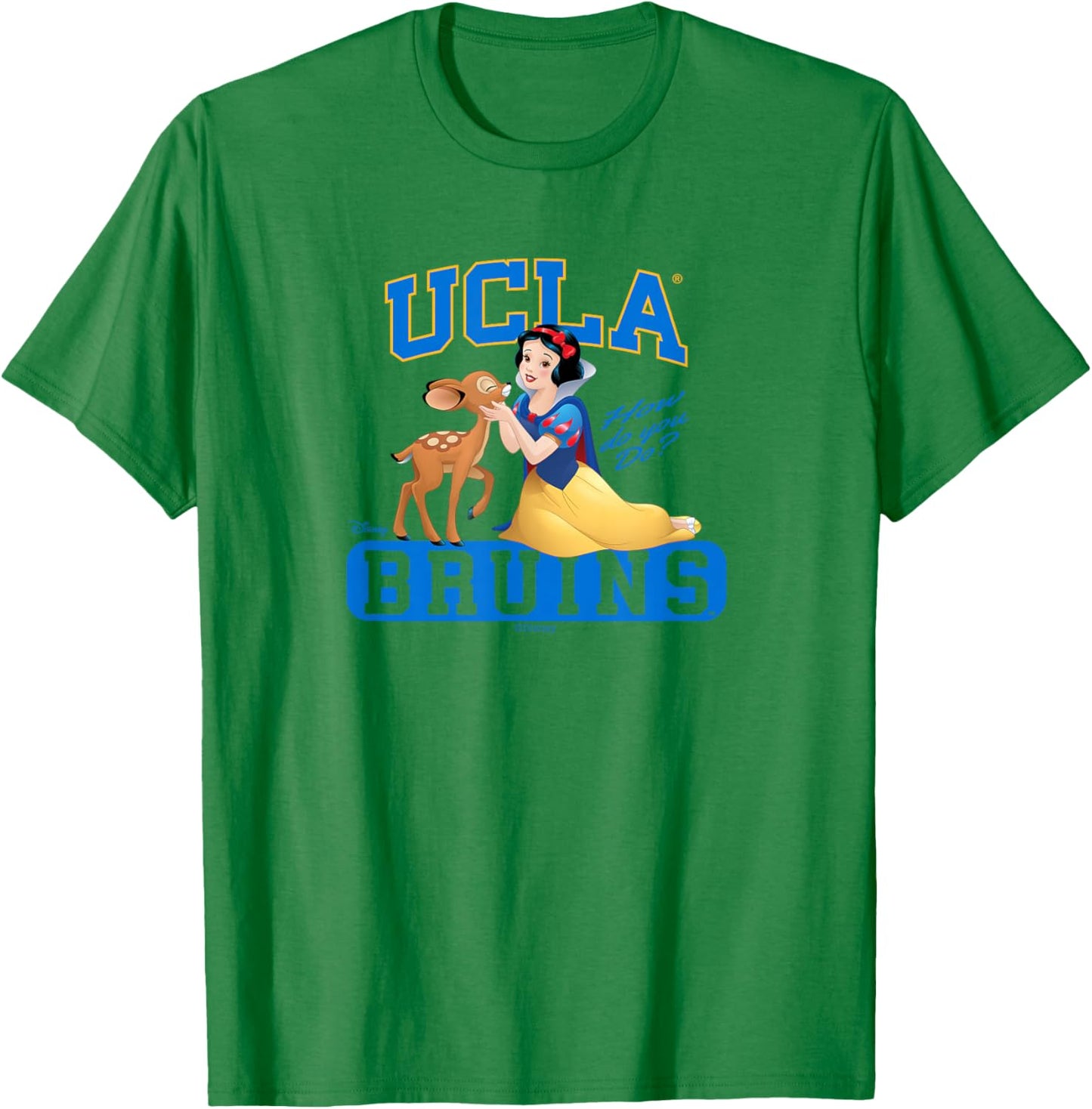 UCLA Bruins Snow White Gray Officially Licensed T-Shirt - T-Shirt | Irish Green