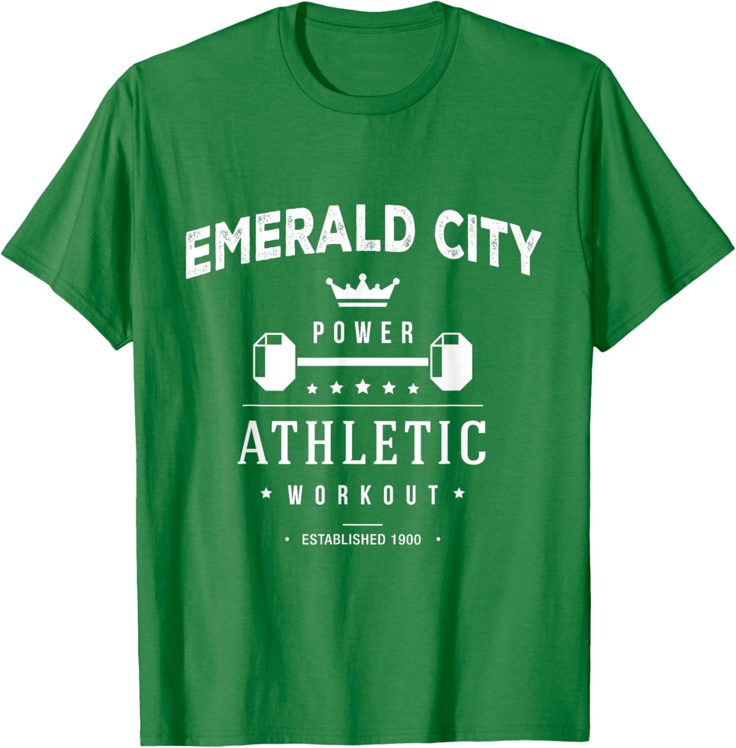 Wizard of Oz Emerald City Athletic Workout Costume Halloween T-Shirt - T-Shirt | Irish Green