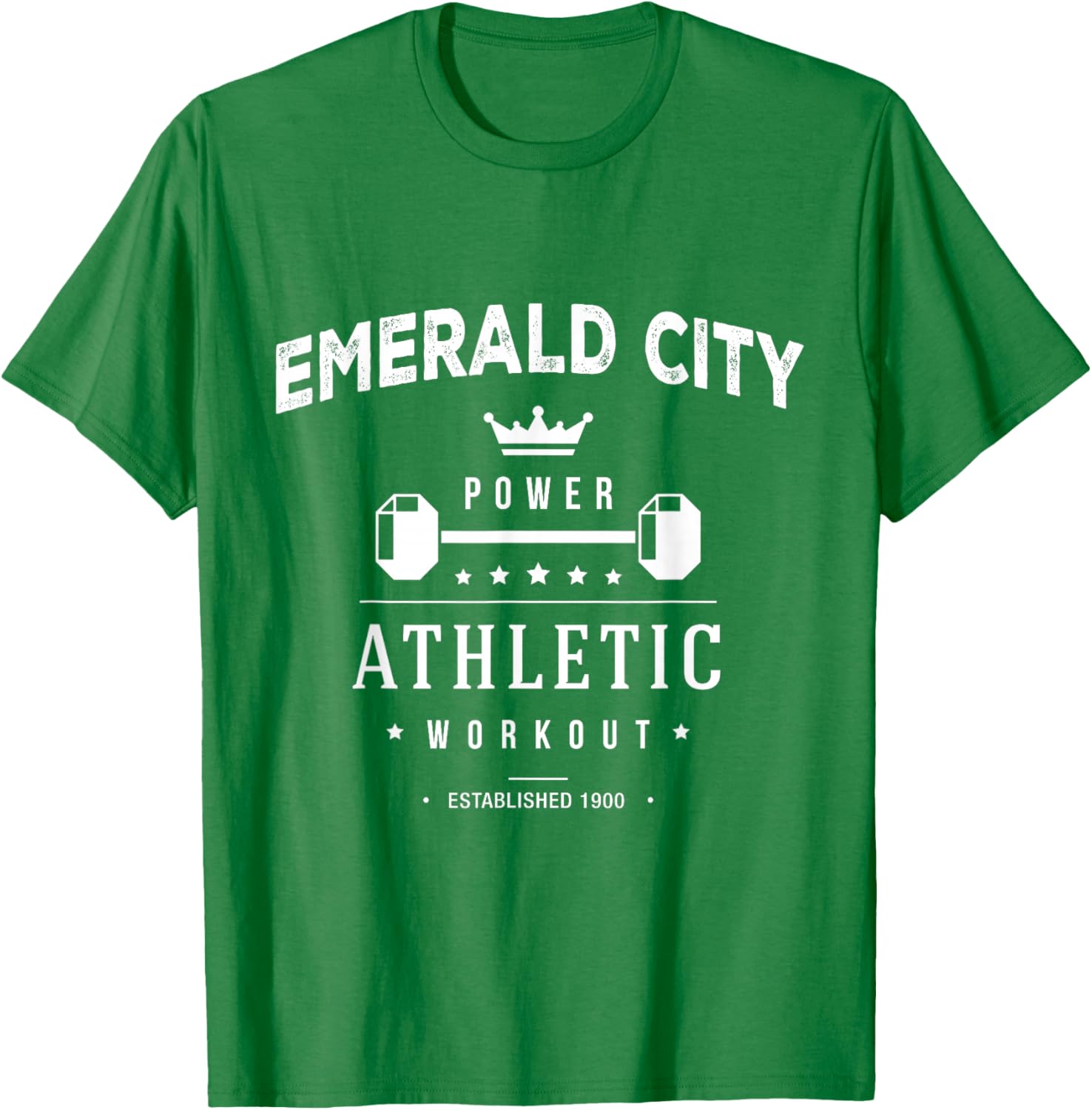 Wizard of Oz Emerald City Athletic Workout Costume Halloween T-Shirt - T-Shirt | Irish Green