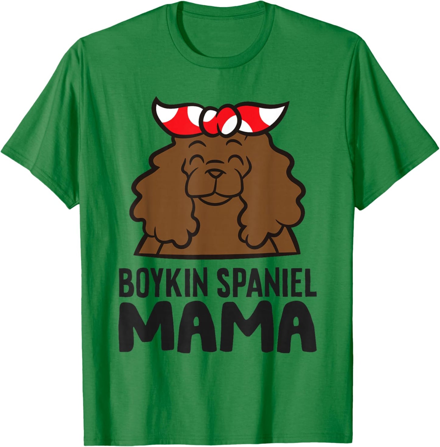 Boykin Spaniel Mama T-Shirt - T-Shirt | Irish Green