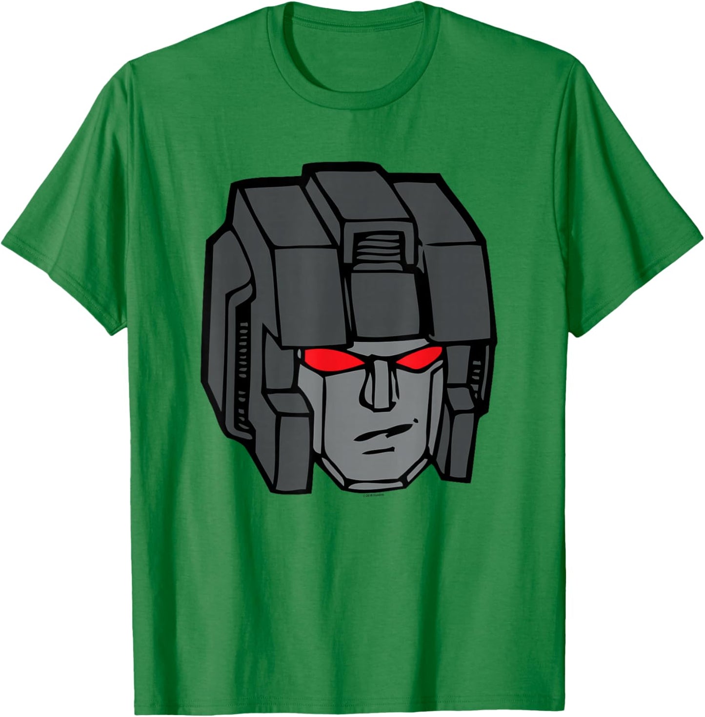 Transformers Starscream Head T-Shirt - T-Shirt | Irish Green