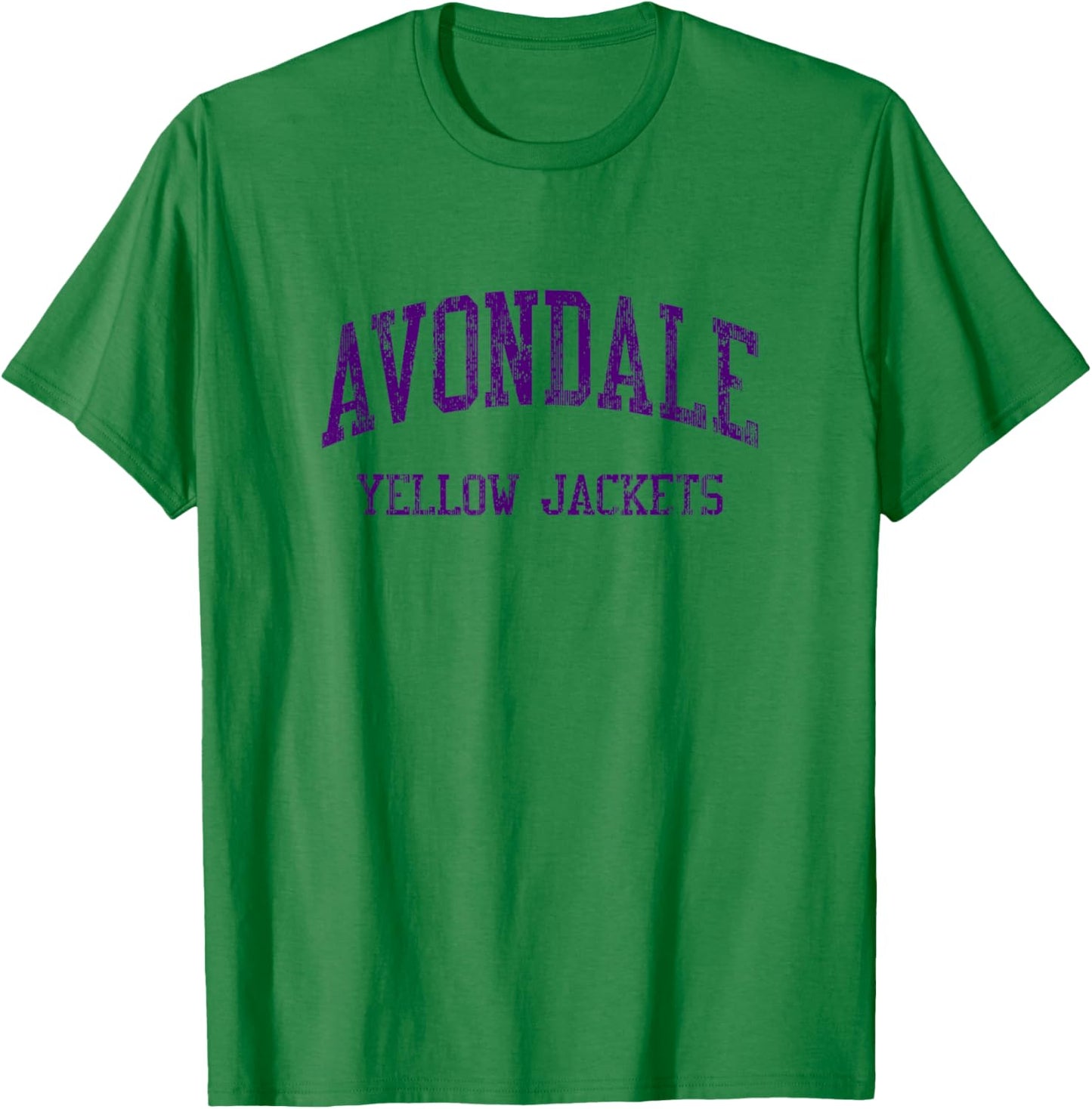 Avondale High School HS Auburn Hills MI Vintage Sports T-Shirt - T-Shirt | Irish Green