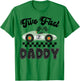 Two Fast Daddy of The Birthday Boy Racing Car Party T-Shirt - T-Shirt | Irish Green